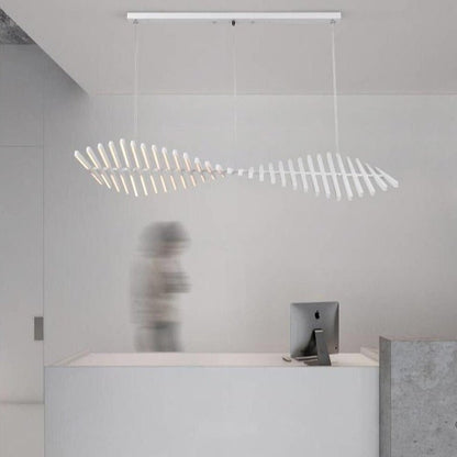 Lustre LED Moderne et Élégant | Ambiance Éblouissante avec Télécommande