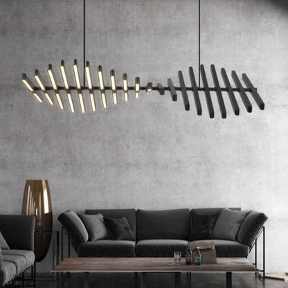 Lustre LED Moderne et Élégant | Ambiance Éblouissante avec Télécommande