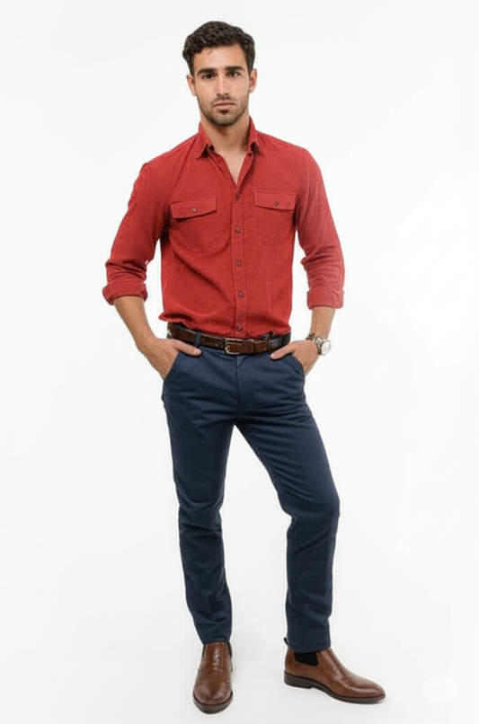 Chemise Décontractée Homme Élégante | Confort et Style Polyvalent au Quotidien