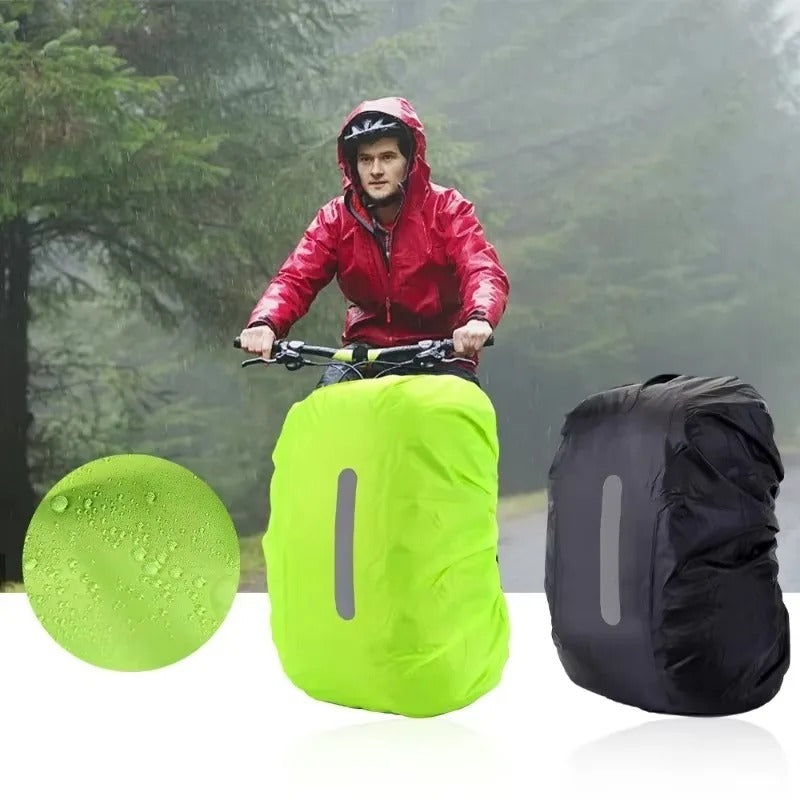 Leichte Wasserdichte Rucksack-Regenhülle – Reflektierend & Verstellbar (Kaufe 1, Erhalte 1 GRATIS)
