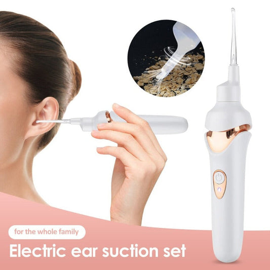 Nettoyeur d'oreilles rechargeable | Élimination douce et sûre du cérumen