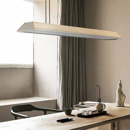 Lumière LED en Bois Naturel | Design Élégant et Écologique