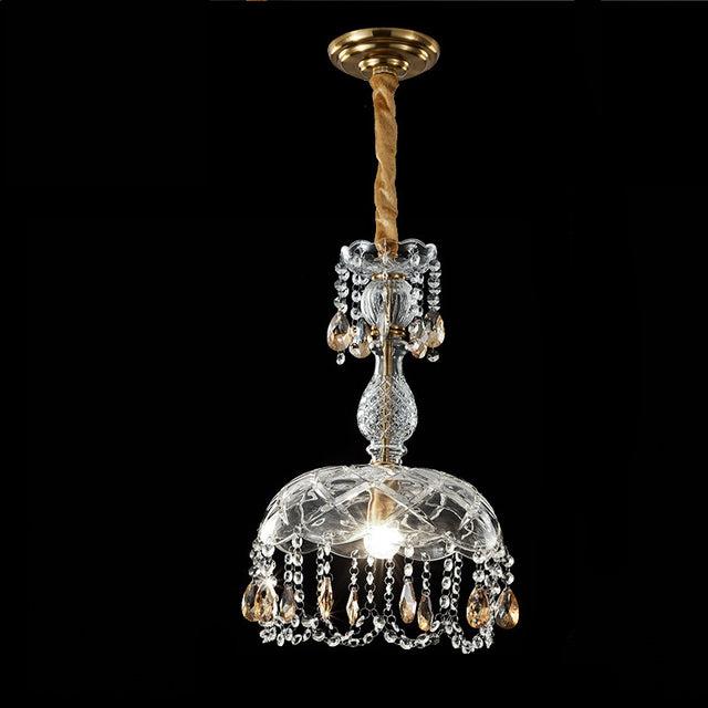 Lustre en Cristal de Luxe | Artisanat Unique et Design Élégant